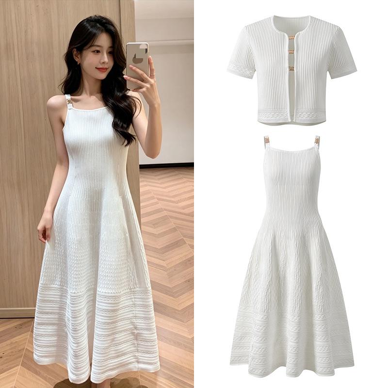 Longline Cardigan Knit - طقم نسائي صيفي 2026 بتصميم أنيق