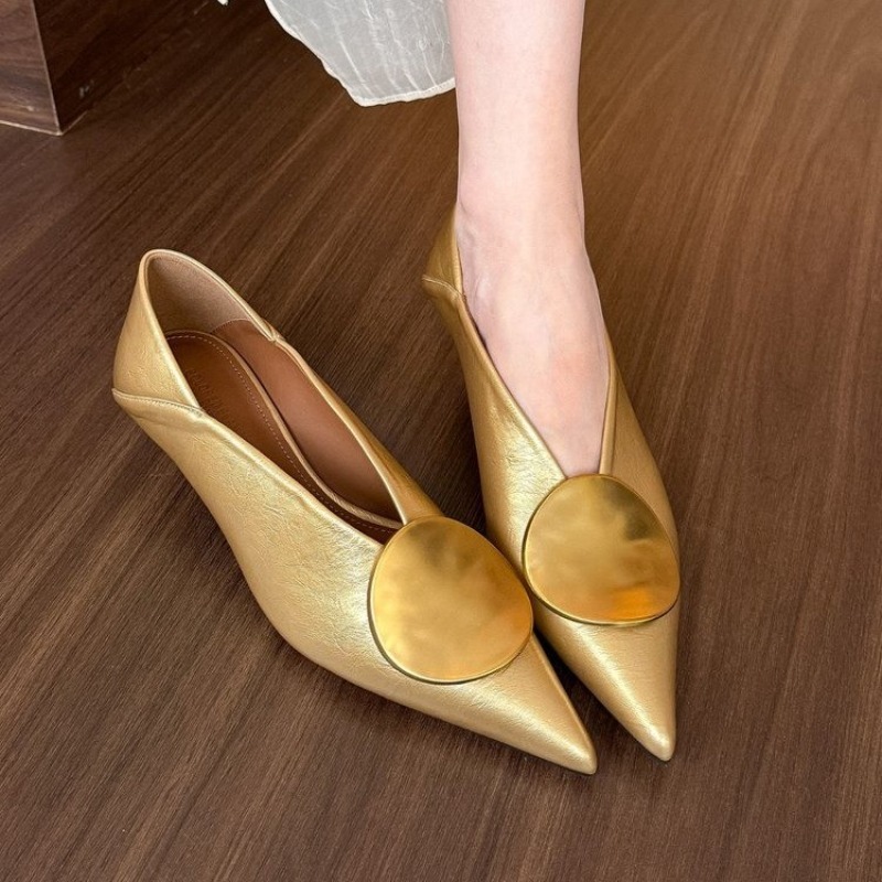 Women Fashion Heels - أحذية نسائية لربيع وصيف 2025 بمقدمة