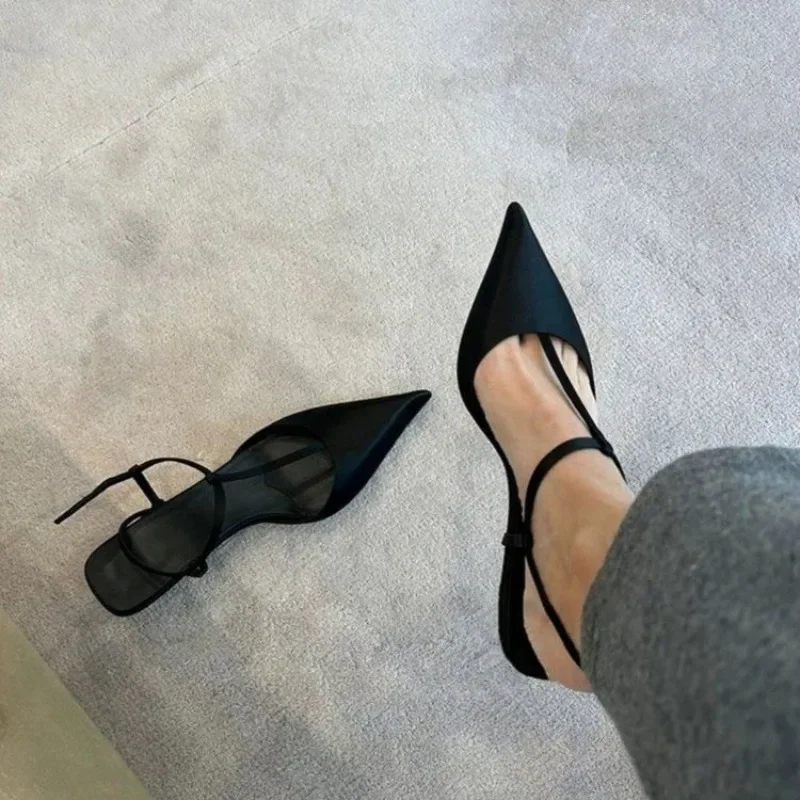 Women Fashion Heels - أحذية للنساء صنادل نسائية مثيرة بمقدمة