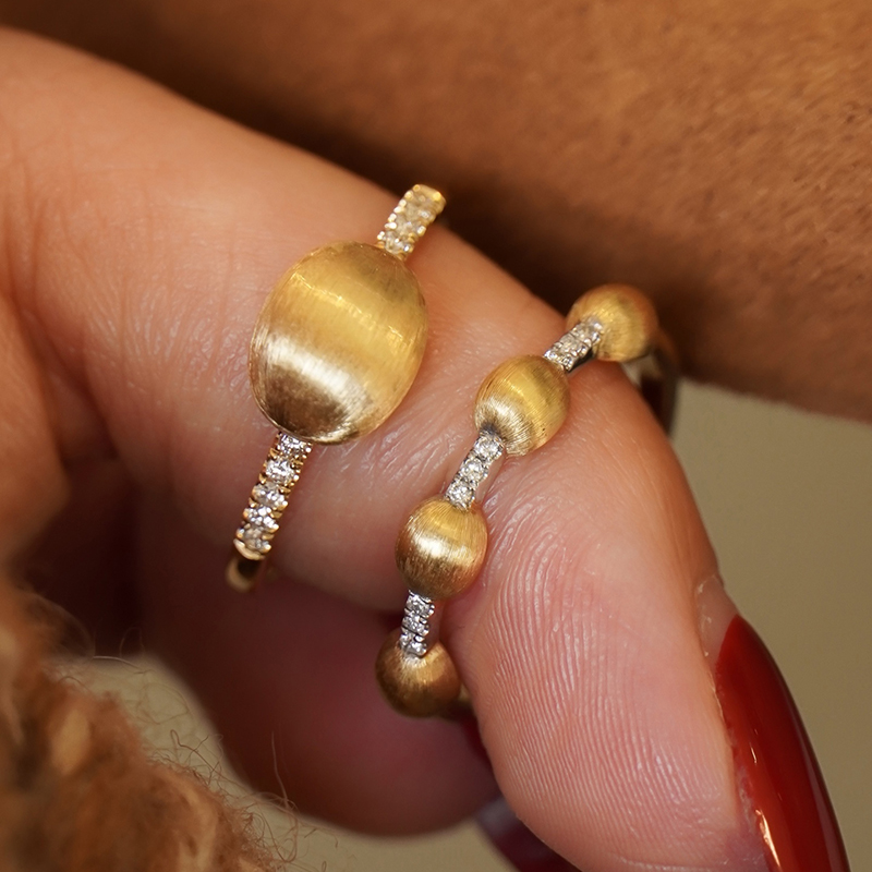 مجوهرات عتيقة الطراز من Aazuo  - مراجعة Women'S Fashion Rings Gold وسعره