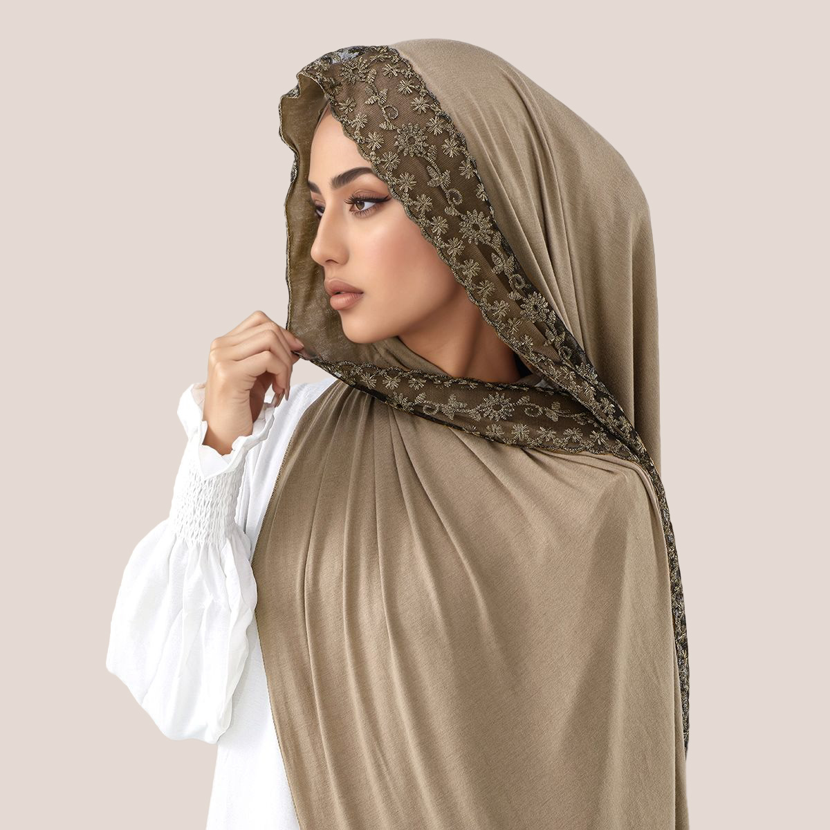 الدانتيل والتطريز القطن جيرسي  - مراجعة Women'S Fashion Headbands وسعره