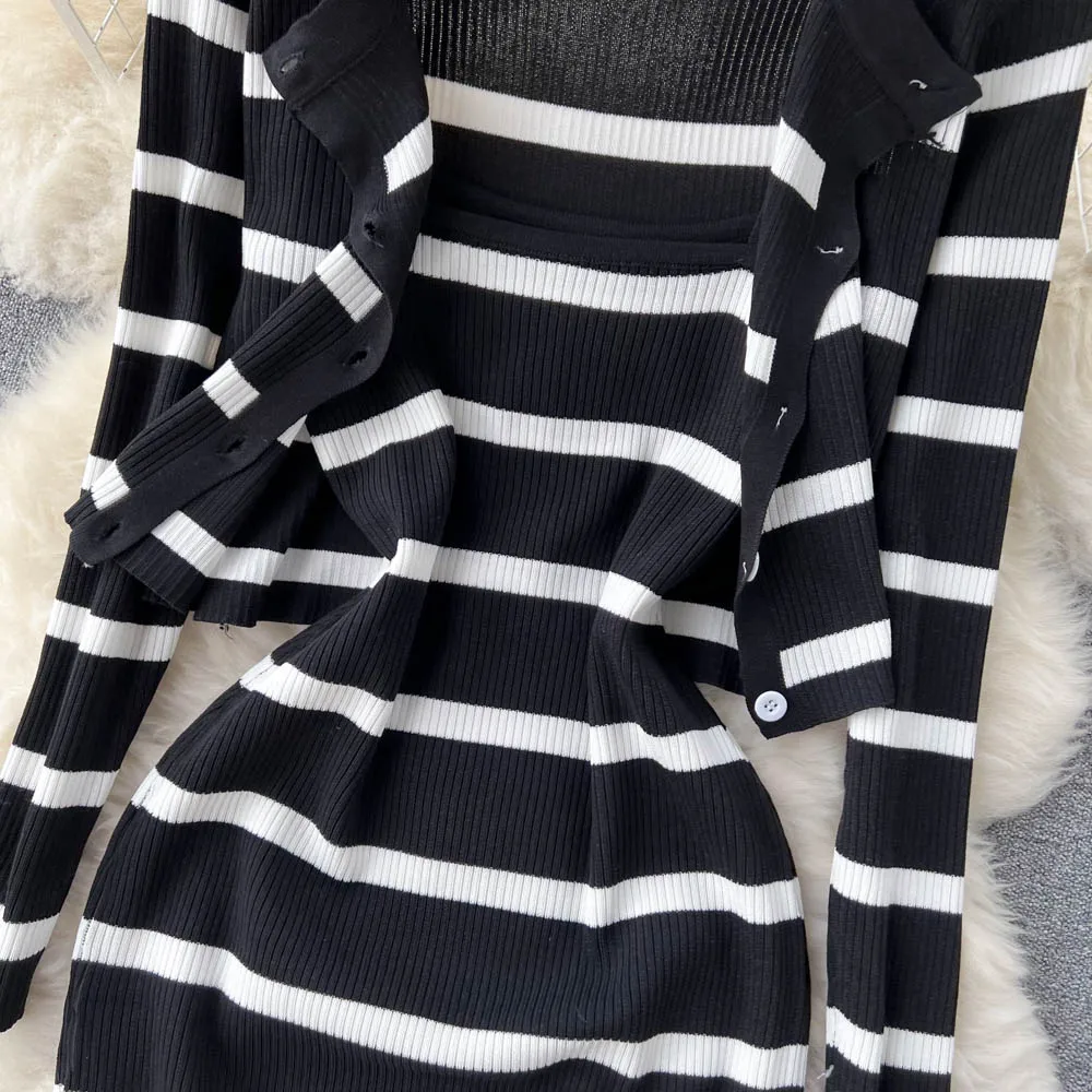 الكورية الحلو ضرب اللون المرقع - مراجعة Longline Cardigan Knit وسعره