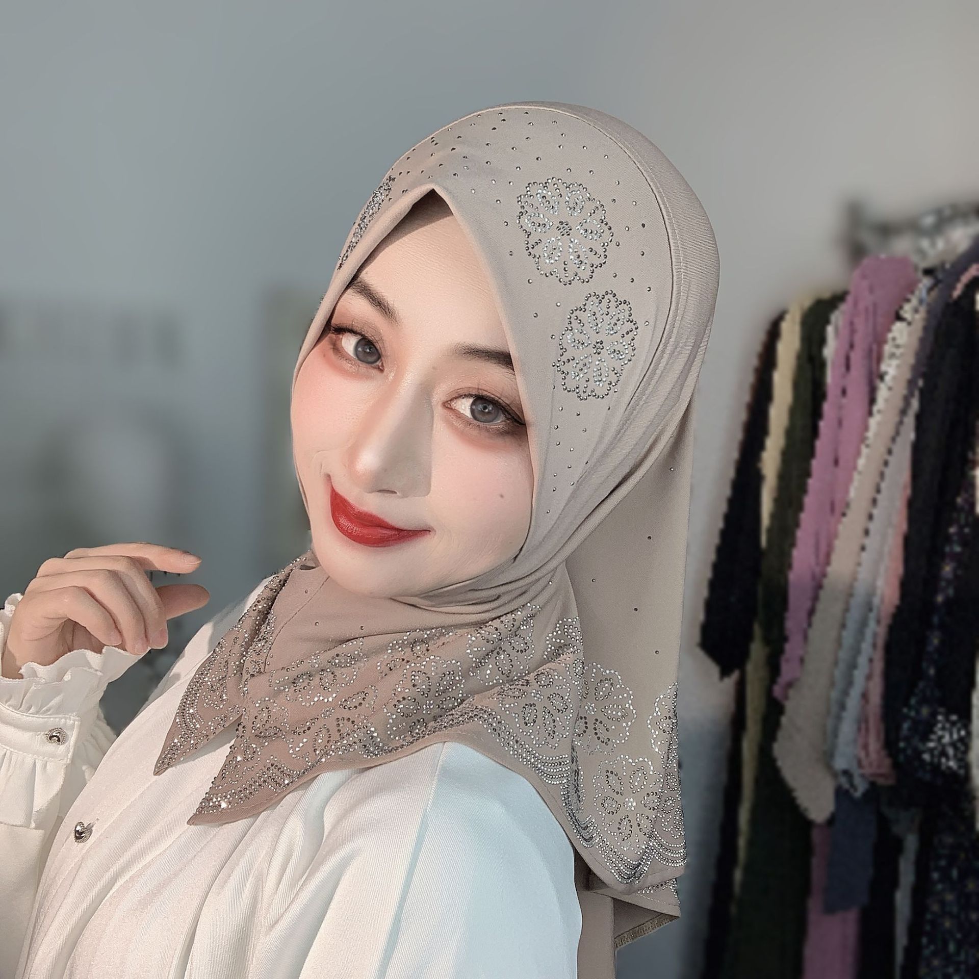 حجاب نسائي جاهز للارتداء بتصمي - مراجعة Women'S Fashion Headbands وسعره
