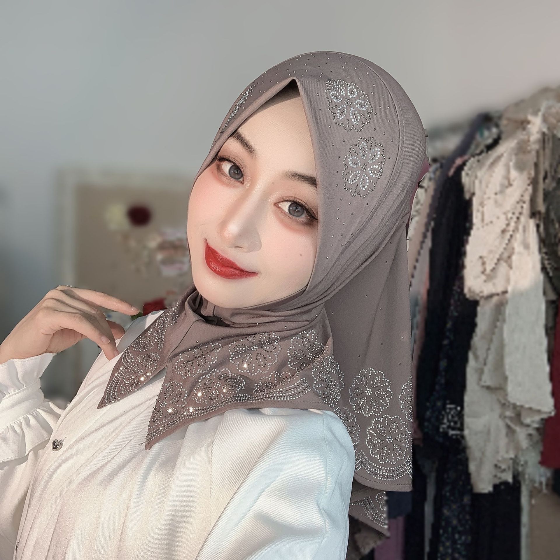 حجاب نسائي جاهز للارتداء بتصمي - مراجعة Women'S Fashion Headbands وسعره
