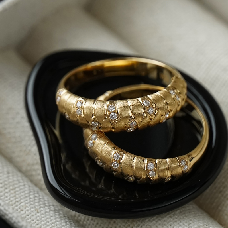 مجوهرات أازو الفاخرة، خاتم نسا - مراجعة Women'S Fashion Rings Gold وسعره