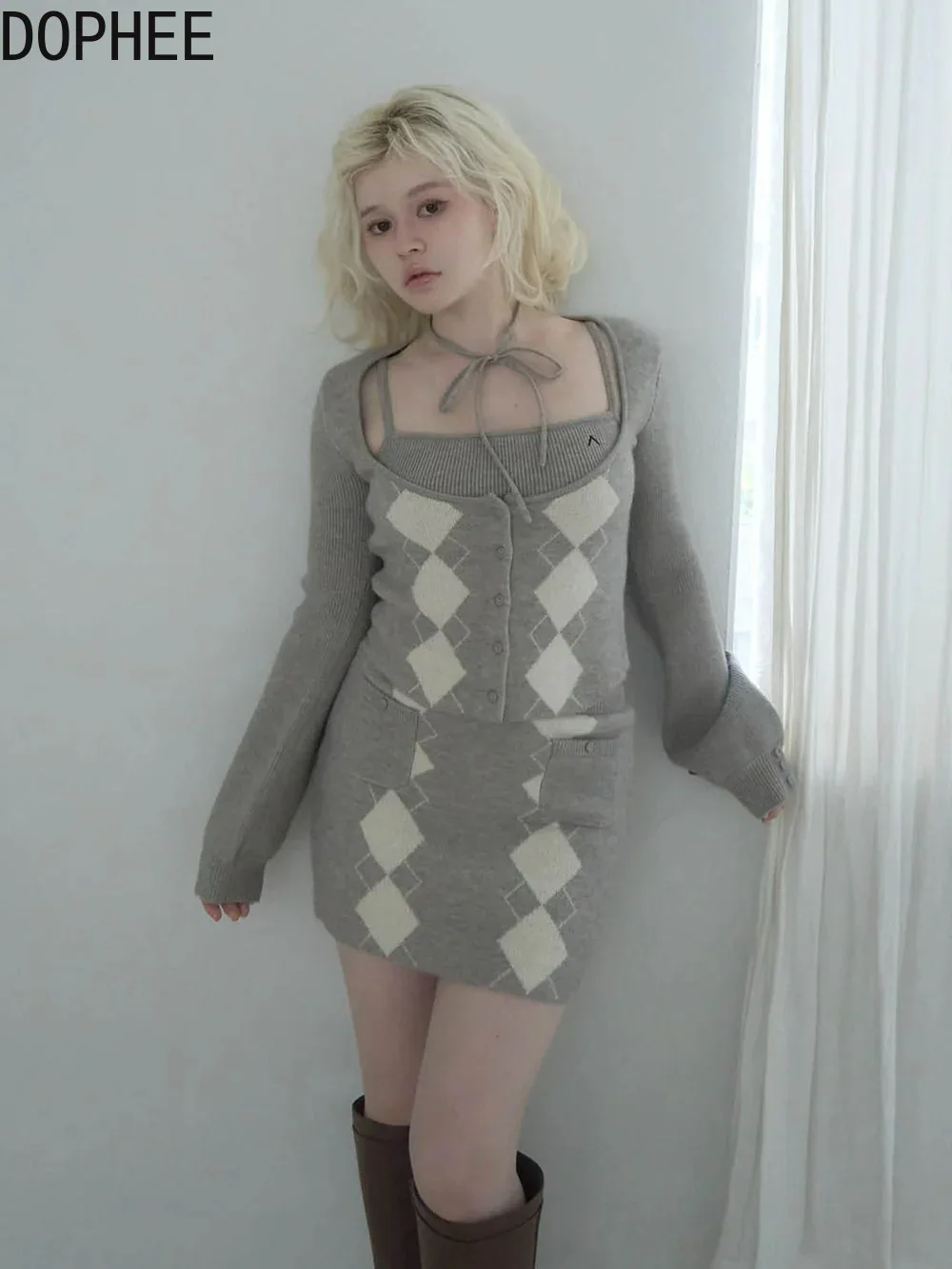 اليابانية الجديدة سيدة أنيقة ث - مراجعة Longline Cardigan Knit وسعره