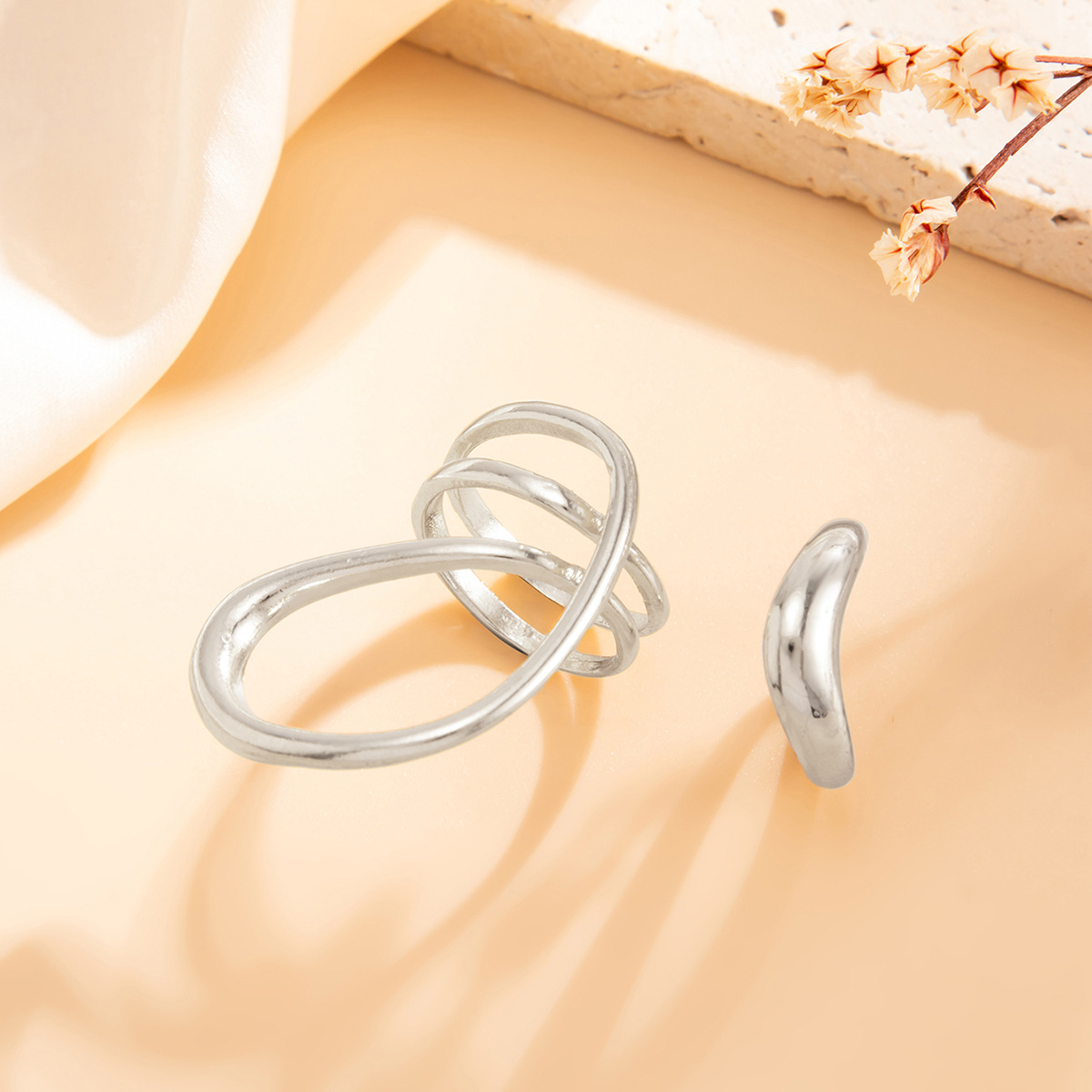 خاتم إصبع القدم الذهبي البسيط  - مراجعة Women'S Fashion Rings Gold وسعره