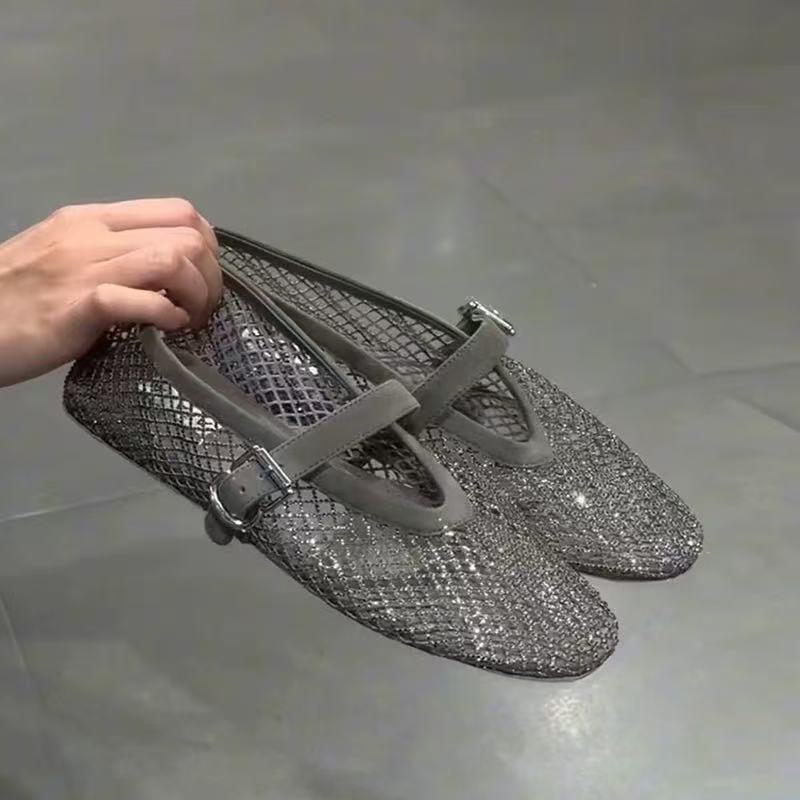 صنادل باوتو نسائية مرصعة بالأح - مراجعة Women Fashion Heels وسعره