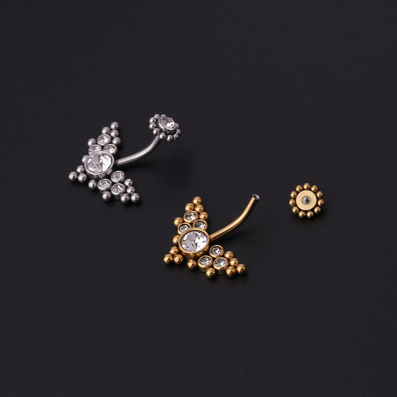 حلقات سرة البطن الذهبية من الز - مراجعة Women'S Fashion Rings Gold وسعره