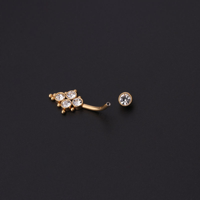 حلقات سرة البطن الذهبية من الز - مراجعة Women'S Fashion Rings Gold وسعره