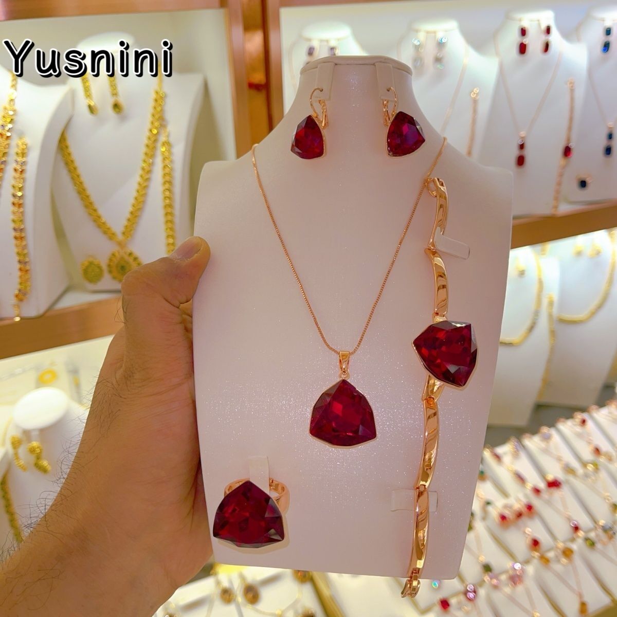 جديد المملكة المتحدة 24K مطلية - مراجعة Women'S Fashion Rings Gold وسعره